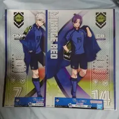 ブルーロック　一番くじ　夢中の連鎖　クリアポスター　凪誠士郎　御影玲王　セット