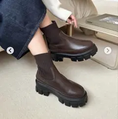 トラックソールソックスブーツのサムネイル