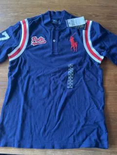 Polo Ralph Lauren ポロシャツ M (10-12) ネイビー
