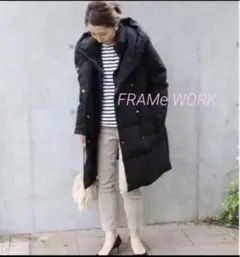 フレームワーク リモンタフードダウンコート