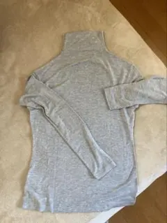 ユニクロC ヒートテックカシミヤブレンドタートルネック グレー　M