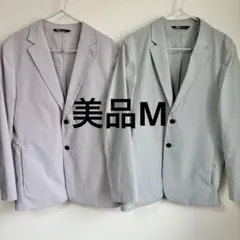 【美品】UNIQLO theory 感動ジャケットM 2枚セット