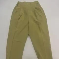 【値下げ中】ハニーズ 美ージーテーパードパンツ グリーン Sサイズ