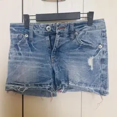 Y2K 平成ギャル ショートパンツ デニム　ローライズ