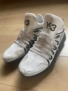 Y-3 KUSARI BIANCO ホワイトメッシュスニーカー　28cmのサムネイル