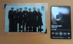 BE:FIRST　タワレコカフェ　特典　クリアカード　Spacecraft