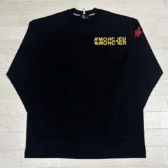 モンクレール グルノーブル ブラック XXL 長袖Tシャツ 5S513 | Mercari
