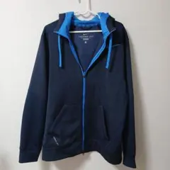 Nike THERMA-FIT パーカー Lサイズ ネイビー/ブルー