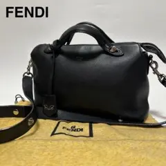 u09【極美品】フェンディ　バイザウェイ　ブラック　レザー　2way ショルダーのサムネイル
