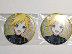 鏡音レン 缶バッジ 2点