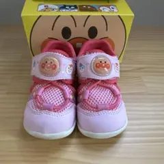 moonSTAR アンパンマン ベビーシューズ ピンク　サンダル　13.5cm