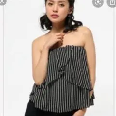 リップサービス♡ティアードフリルショートベアトップ