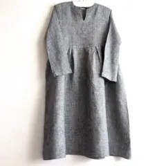 【美品】foglinenworkリトアニアリネンワンピース