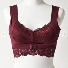 Honeys ナイトブラ ボルドー LL