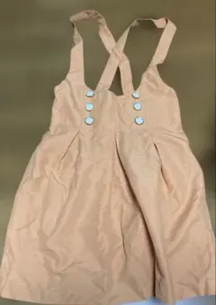 オレンジ　スカート　ジャンパー