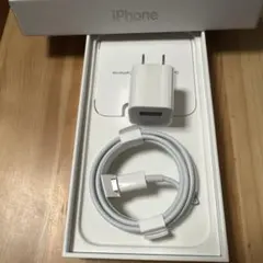 【新品未使用】Apple USB電源アダプターとLightningケーブルセット