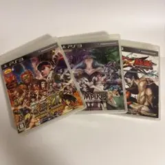 カプコンPS3 格闘ゲーム3本セット