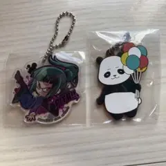 新品未開封 呪術廻戦 真希 パンダ アクキー＆ラバスト セット