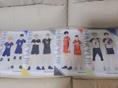 くら寿司　ハイキュー!! クリアファイル（全種類）とカードとバッジセット