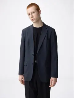 ウォッシャブルテーラードジャケット　GU メンズ　ジャケット