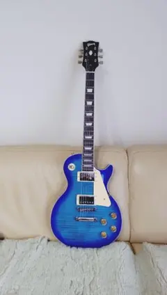 【美品】AriaPro Ⅱ Blitz レスポール　ブルー BLITZ by ARIA BLP-SPL SBL See-through Blue ブリッツ アリア