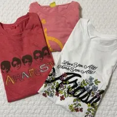 ❤️専用❤️嵐　Tシャツ　3枚セット(未使用) 2025年最新】嵐 tシャツの人気アイテム - メルカリ