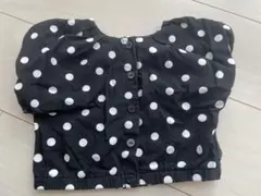 petit main 水玉模様 トップス