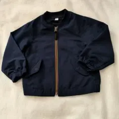 ネイビー ジップアップジャケット 110cm