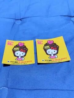 クロネコヤマト ヤマト運輸 ハローキティ シール ステッカー2枚　 非売品