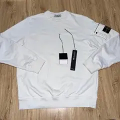 モンクレール グラフィックロゴ スウェット MAGLIA GIROCOLLO白M