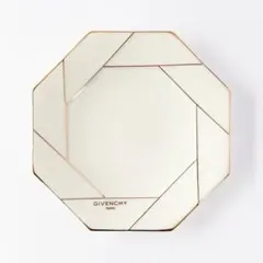GIVENCHY Paris ジバンシー ケーキ皿 8角 10枚 昭和 14cm