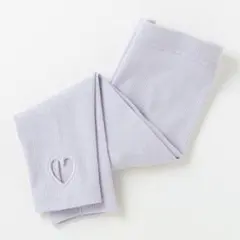 【新品】プティマイン　ハートレギンス　パンツ　90cm　ラベンダー