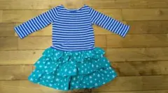 mini Boden 長袖ワンピース フリル付きのサムネイル