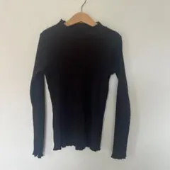 GLOBAL WORK ブラック 長袖カットソー XXL