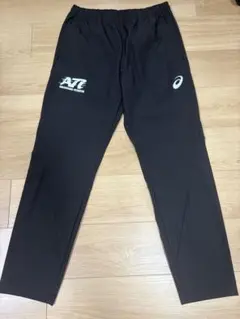 新品アシックス　asics AT7 トレーニングパンツ ジャージ　ブラックＬ