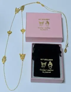 マイメロ クロミ Honey Salon ネックレス コラボ 箱付 当時物のサムネイル