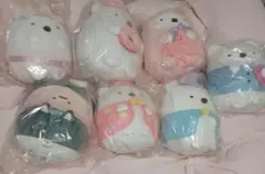 すみっコぐらし　しろくま　くじ　ぬいぐるみセット