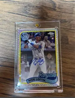 Topps カンザスシティー・ロイヤルズ　ニック・ロフティン　199シリオート