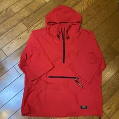 L.L.Bean メンズ L70〜80's ナイロンアノラックパーカー赤