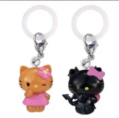 ハローキティ めじるしアクセサリー 日焼け 悪魔 ガチャ キティ サンリオ