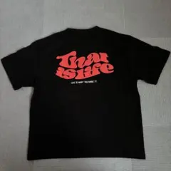 新品 That's life Tシャツ ブラック M