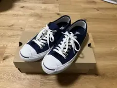 コンバース ジャックパーセル jack purcell ネイビー 26.5㎝