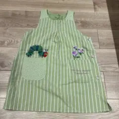 【美品】はらぺこあおむし　保育士　キャラクターエプロンのサムネイル