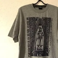 メンズ Tシャツ コットン 綿 ブッダ グレー バングラディシュ オーバーサイズ