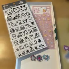 【正規品】ハローキティおはじきシール たまごっち　カットシール