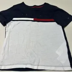 TOMMY HILFIGER Tシャツ XS (4-5歳) ネイビー
