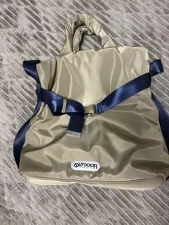 【送料込】アウトドアプロダクツ　別注ベルト付きパデットトートバッグ