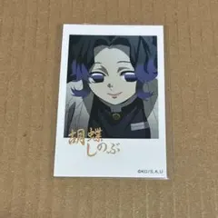 ①鬼滅の刃 柱カフェ ランダム 柱表情 チェキ風ブロマイド 笑顔 胡蝶