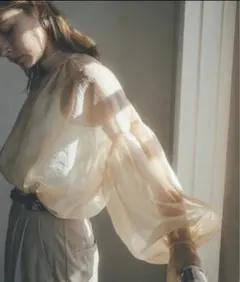 【最終価格】CLANE SHEER PUFF TOPSのサムネイル
