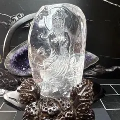 極上 高透明 水晶不動明王彫 486g 一点物 極上 高透明 水晶不動明王彫 486g 一点物 - メルカリ